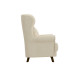 Кресло Лацио, орех/крем (мех)
