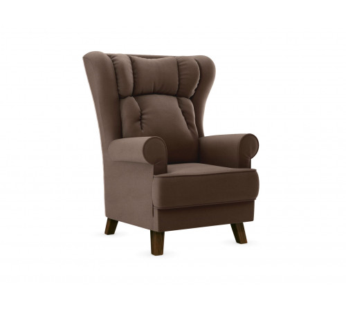 Кресло Лацио, орех/корица