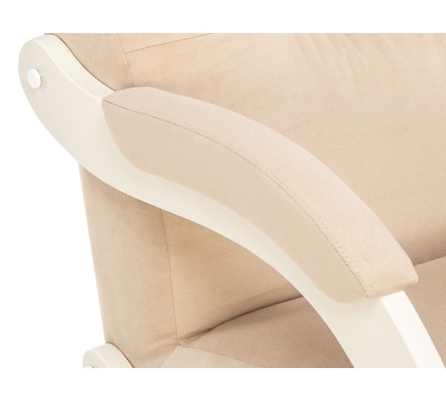 Кресло Дэми (велюр), слоновая кость/бежевый