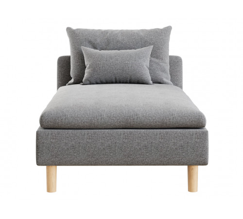 Шезлонг Калисто, серый