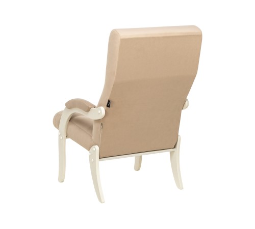 Кресло Дэми (велюр), слоновая кость/бежевый