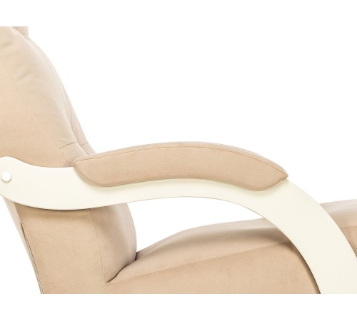 Кресло Дэми (велюр), слоновая кость/бежевый