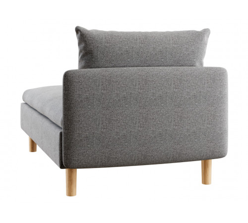 Шезлонг Калисто, серый