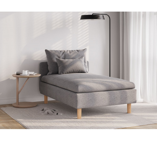 Шезлонг Калисто, серый