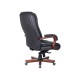 1215691 Кресло руководителя T-9925WALNUT, черный