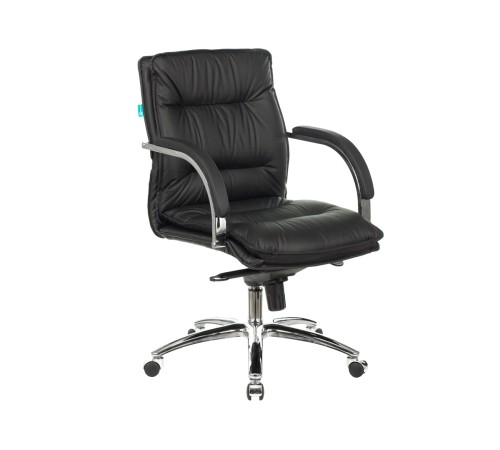 1360685 Кресло руководителя T-9927SL-LOW/BLACK, черный