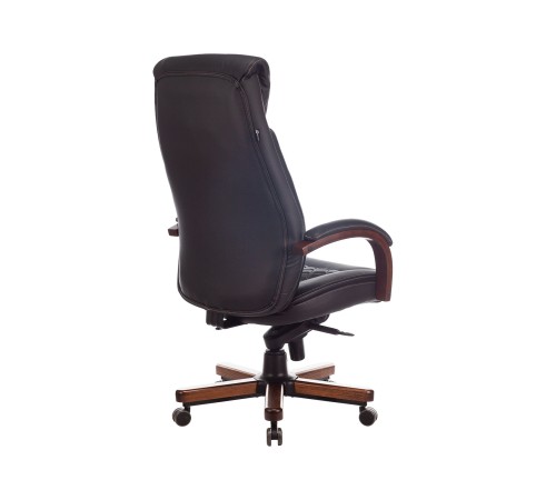 1473667 Кресло руководителя T-9924WALNUT/BLACK, черный 1473667 Кресло руководителя T-9924WALNUT/BLACK, черный
