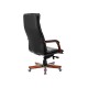 1360714 Кресло руководителя T-9927WALNUT/BLACK, черный