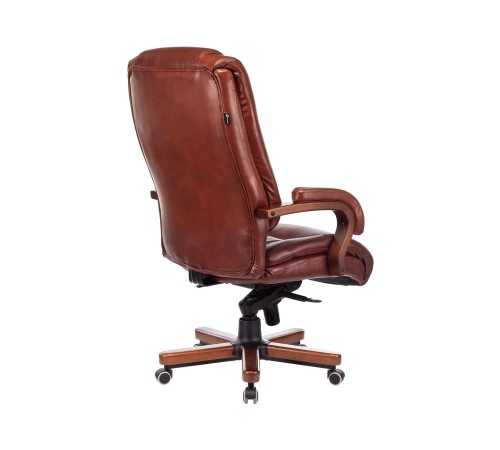 1399464 Кресло руководителя T-9925WALNUT, светло-коричневый