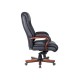 1215691 Кресло руководителя T-9925WALNUT, черный