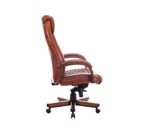 1473689 Кресло руководителя T-9924WALNUT/CHOK, светло-коричневый