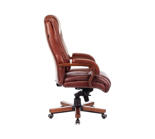 1399464 Кресло руководителя T-9925WALNUT, светло-коричневый