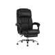 УТ000001956 Кресло руководителя TopChairs Royal [Черный, экокожа]