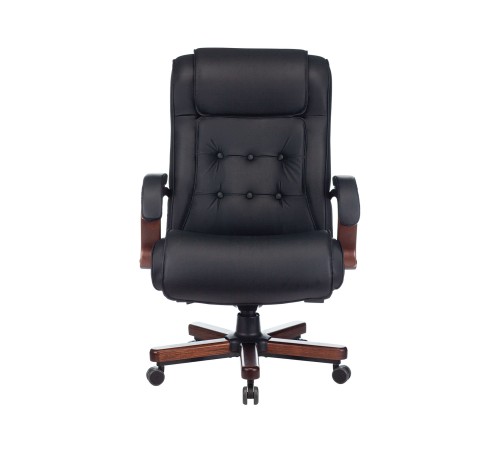 1495596 Кресло руководителя T-9926WALNUT, черный