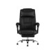 УТ000001956 Кресло руководителя TopChairs Royal [Черный, экокожа]