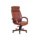 1473689 Кресло руководителя T-9924WALNUT/CHOK, светло-коричневый