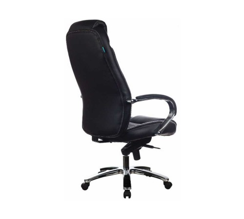 Кресло руководителя Бюрократ T-9923SL/BLACK черный кожа крестовина хром
