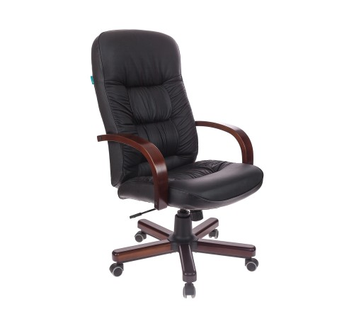 Кресло руководителя T-9908 [Black / иск. кожа черный]