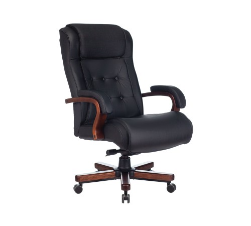 1495596 Кресло руководителя T-9926WALNUT, черный