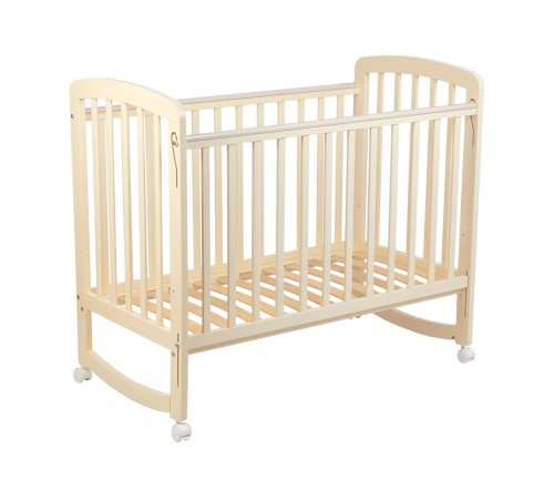 Кроватка детская Polini kids Simple 304, бежевый Кроватка детская Polini kids Simple 304, бежевый