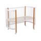 Кроватка детская Polini kids Simple 350, белый/бук