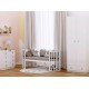 Кроватка детская Polini Kids Simple 911, белый