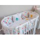 Кроватка детская Polini Kids Simple 911, белый