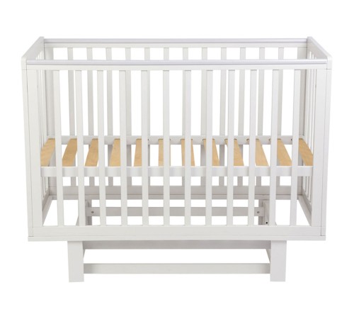 Кроватка детская Polini kids Simple 340 с маятником, белый Кроватка детская Polini kids Simple 340 с маятником, белый