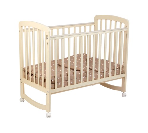 Кроватка детская Polini kids Simple 304, бежевый Кроватка детская Polini kids Simple 304, бежевый
