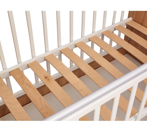 Кровать детская Фея 1100, дуб крафт золотой/белый