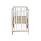 Кроватка детская Polini kids Simple 340, белый/бук