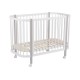 Кроватка детская Polini kids Simple 350, белый/серый