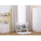 Кроватка детская Polini Kids Simple 911, белый