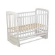 Кроватка детская Polini kids Simple 304 с маятником, белый
