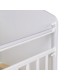 Кроватка детская Фея 750 Бегемотик, белый