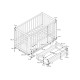 Кроватка детская Polini kids Simple 340 с маятником, белый