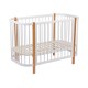 Кроватка детская Polini kids Simple 350, белый/бук