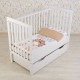 Кроватка детская Polini kids Simple 310-03, белый