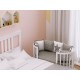 Кроватка детская Polini Kids Simple 911, белый