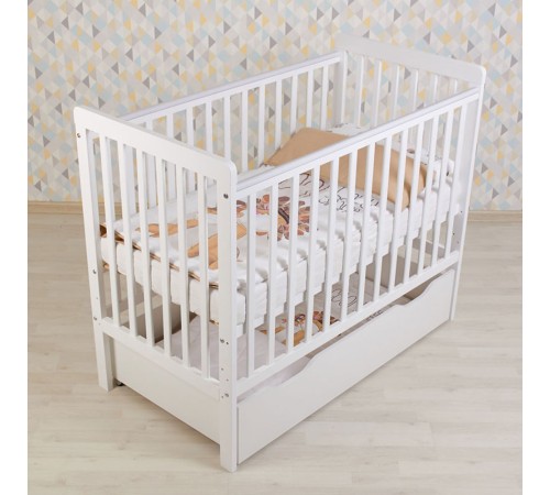 Кроватка детская Polini kids Simple 310-03, белый Кроватка детская Polini kids Simple 310-03, белый