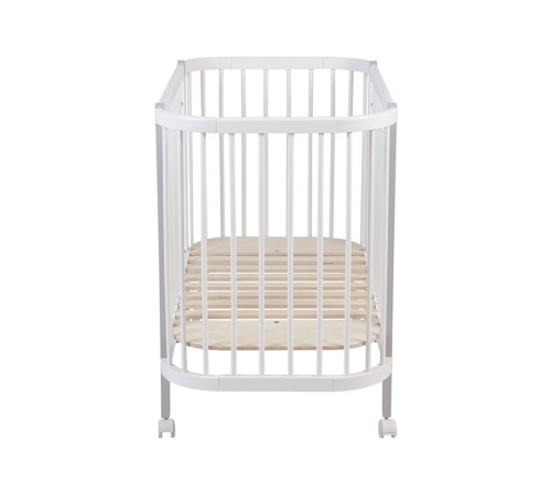 Кроватка детская Polini kids Simple 350, белый/серый Кроватка детская Polini kids Simple 350, белый/серый