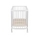 Кроватка детская Polini kids Simple 350, белый/серый