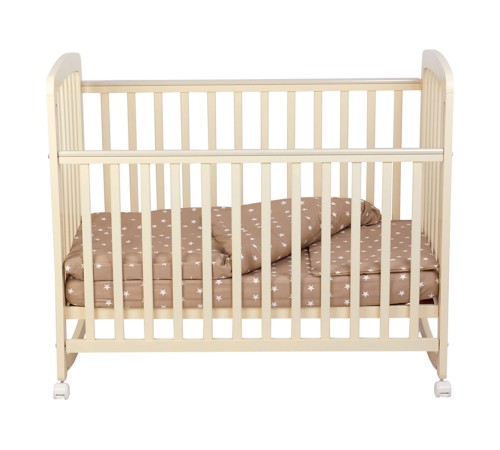 Кроватка детская Polini kids Simple 304, бежевый Кроватка детская Polini kids Simple 304, бежевый