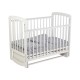 Кроватка детская Polini kids Simple 304 с маятником, белый
