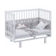 Кроватка детская Polini kids Simple 340, белый
