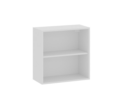 Аурелио Кухонный гарнитур прямой со стеклом 240 см Скрытые «Дорадо», белый/айриш/белый лакобель