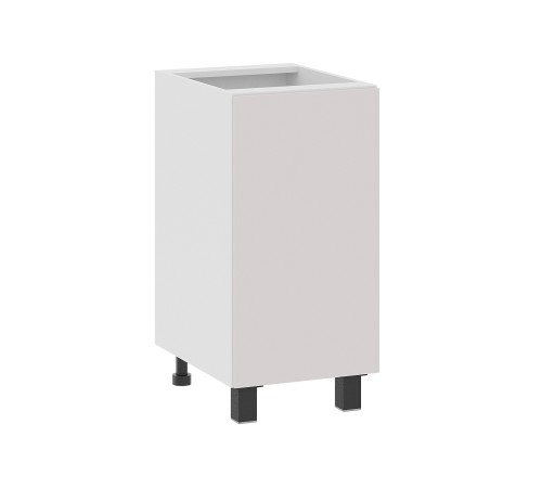 Аурелио Кухонный гарнитур угловой 210х100 см Скрытые «Дорадо», белый/айриш