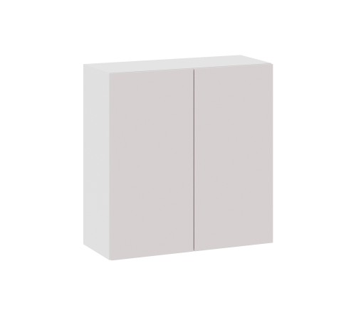 Аурелио Кухонный гарнитур угловой 210х100 см Скрытые «Дорадо», белый/айриш