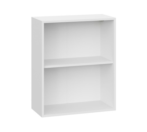 Модус Кухонный гарнитур прямой со стеклом 180 см, белый/цемент темный/цемент светлый