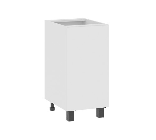 Аурелио Кухонный гарнитур прямой со стеклом 260 см Скрытые «Дорадо», белый/айриш/белый лакобель